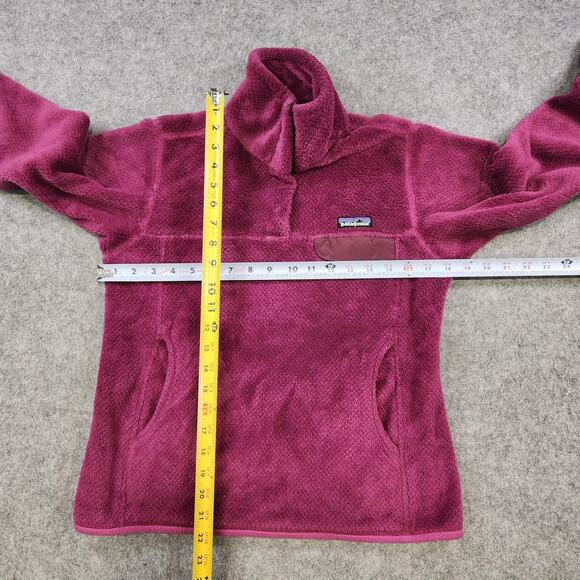 Patagonia Re-Tool Snap T Pullover Womens Small Polartec Thermal Fleece Jacket - Picture 8 of 13